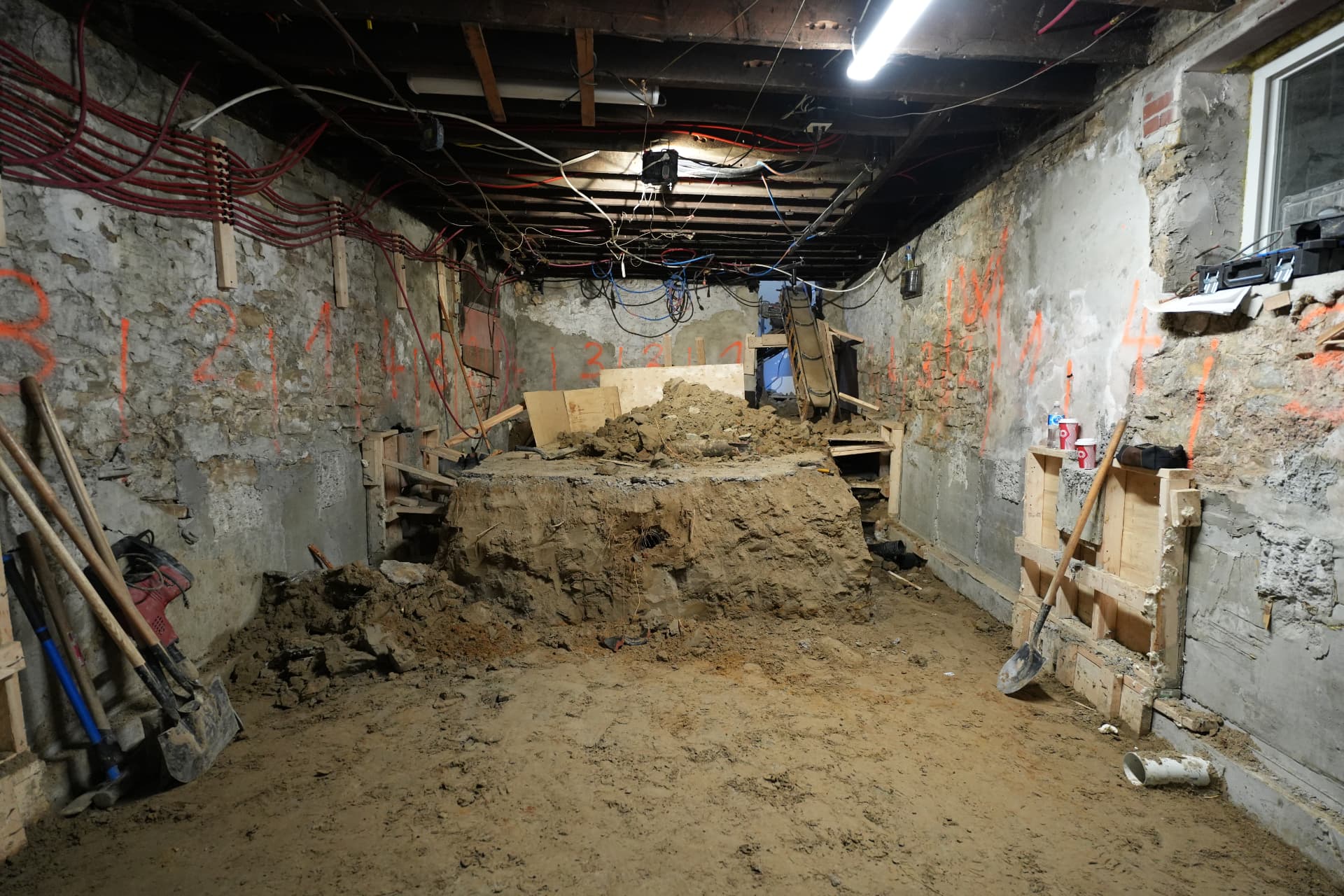 Basement underpinning Toronto project 4