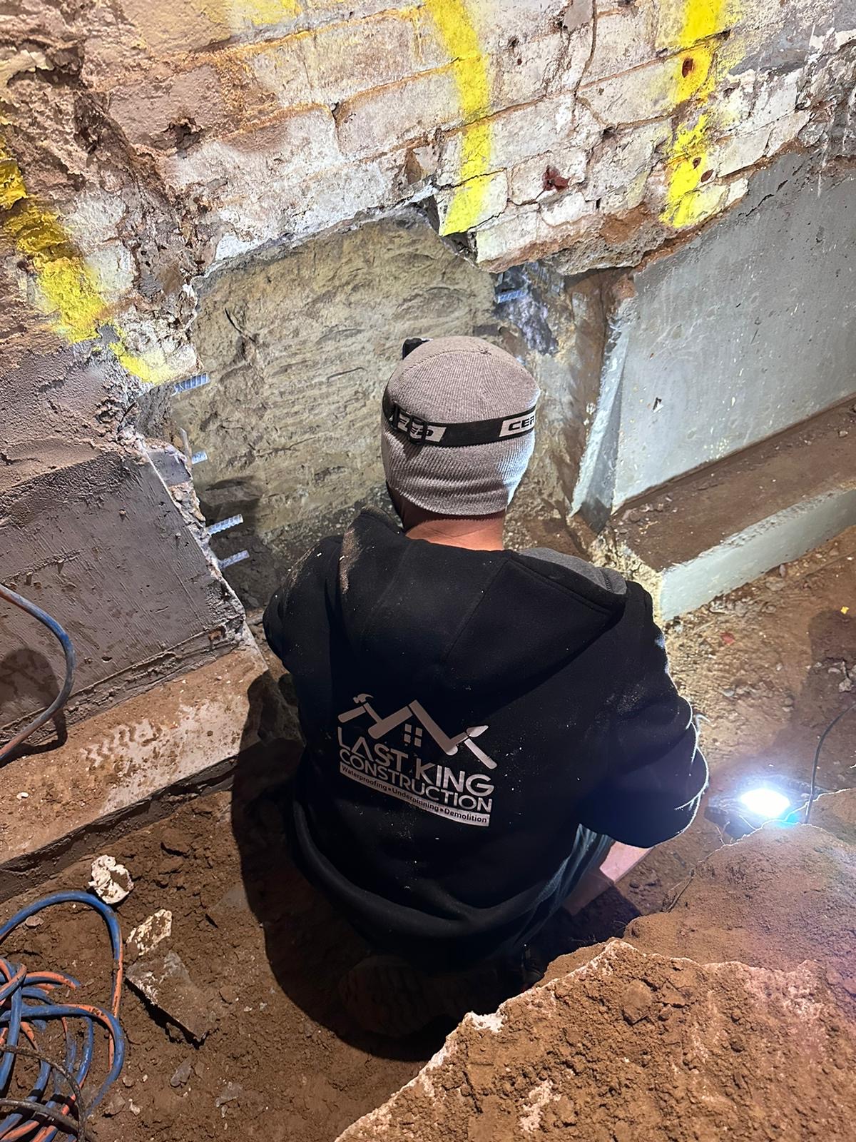 Basement underpinning Toronto project 8