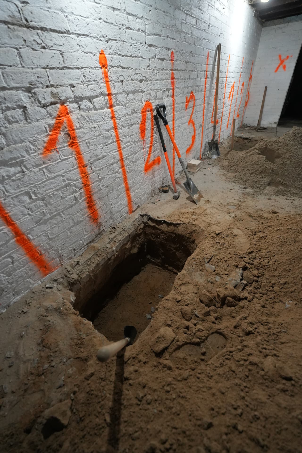 Underpinning project in Leslieville Toronto
