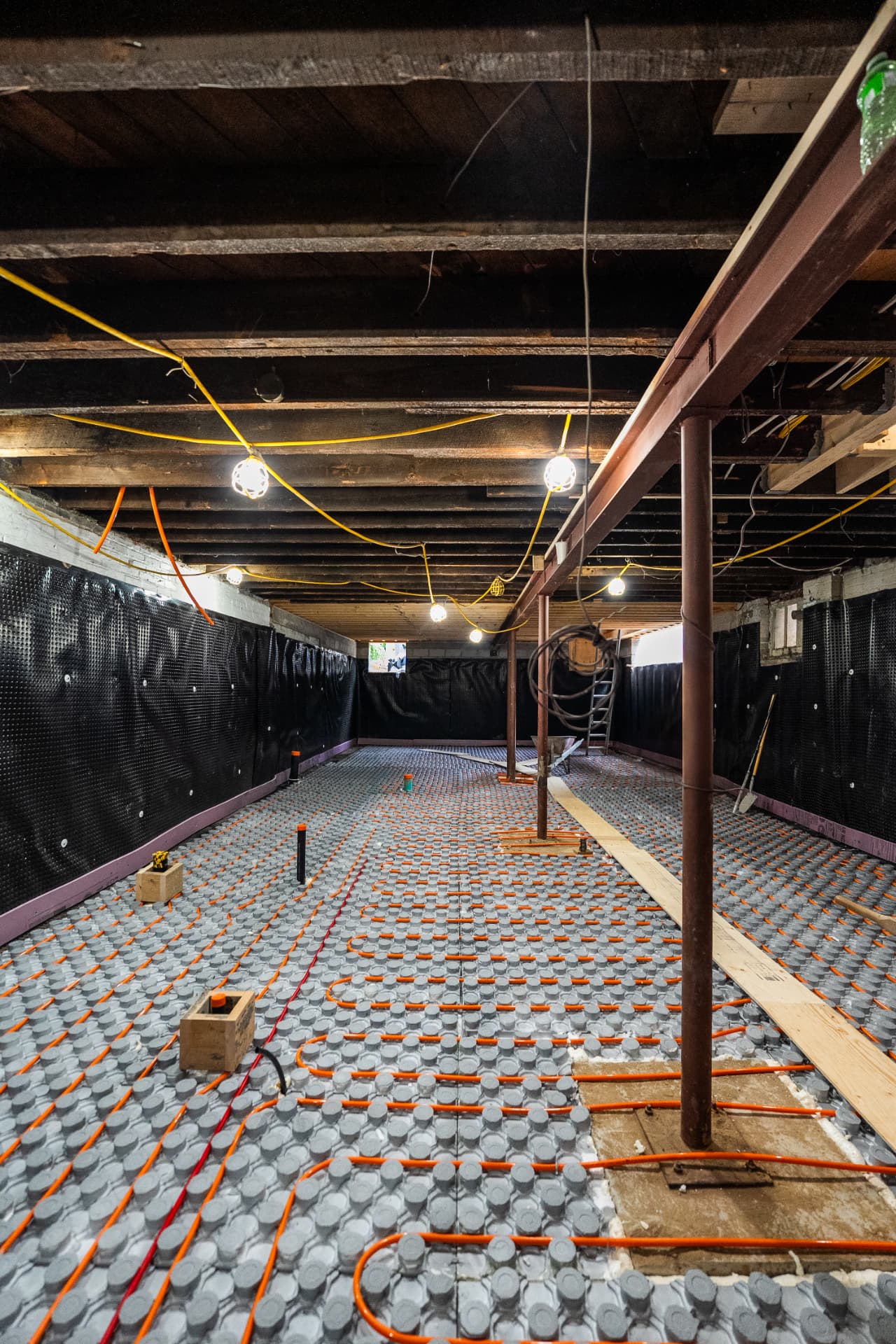 Waterproofing project in East York Toronto